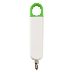 Wholesale Pocket Size <b>Mini</b> Screwdriver Set Keychain Utility Tool 4 in 1 with Interchangeable Bits Magnetic Connector Drivers - Product Image 4