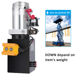 Nueva Unidad de Bomba Hidráulica de Hierro Fundido de Alta Presión de 4 Cuartos de Galón, DC12V, Marca con 6 Meses de Garantía - Product Image 1