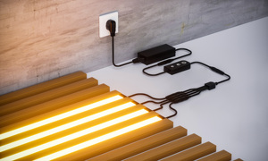 Luz LED de Silicona Negra para Pared, 8*12mm, 4x2.4m, Juego de Tiras de Luz LED de Neón, Conexión Plug & Play, para Iluminación Estética de Dormitorios - Product Image 5