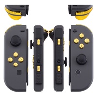 Accessoires de manette personnalisés EXtremeRate, remplacement du pavé directionnel, ensemble complet de boutons de manette pour Nintendo Switch & OLED