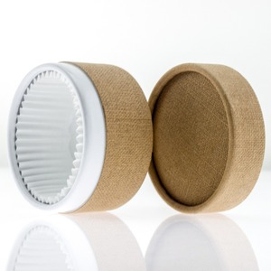 Brown yellow hemp coated small paper tube, <b>gift</b> <b>box</b>, customizable according to needs - Product Image 4