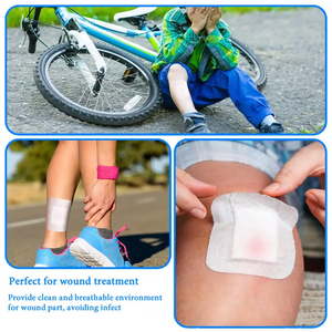 Apósito de PU adhesivo no tejido, estéril, impermeable y sin látex para <span class=keywords><strong>heridas</strong></span> tipo isla - Product Image 3