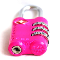Chang Hao TSA-301 Vente chaude Cadenas en alliage de zinc Voyage Bagages TSA Serrure à combinaison à 3 chiffres