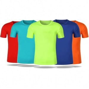 Camiseta Deportiva de Secado Rápido para Maratón, Cuello Redondo, Manga Corta, Logotipo Personalizado, Evento de Equipo, Transpirable - Product Image 1