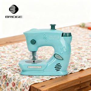 Yüksek Kaliteli Oyuncaklar Mavi Dikiş Makinesi Oyuncakları Çocuklar İçin Rol Yapma Oyunları Plastik Mini Dikiş Makinesi Oyuncakları - Product Image 4