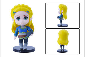 La légende de <span class=keywords><strong>Zelda</strong></span> Link Hick <span class=keywords><strong>Princesse</strong></span> <span class=keywords><strong>Zelda</strong></span> Revali Larmes du Royaume Personnage Mini Briques Figure Jouet 6 pièces ensemble - Product Image 2