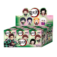 Lot de 18 boîtes en gros Maoyou Anime Demon Slayers Mini Figurines Pendentifs Boîtes Mystères Figurines de Collection Jouets Tendance