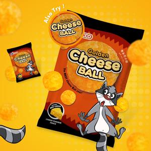 2025 Kicco Halo Corn Ring saveur fromage, snack à base de poudre de vrai fromage cheddar, 14g 60g, emballage, incontournable, goût salé, frit, Malaisie - Product Image 6