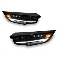 Projecteurs LED 12V 6000K pour 10ème génération 2016-2021, style RS, avec feux de jour et clignotants séquentiels, Plug & Play