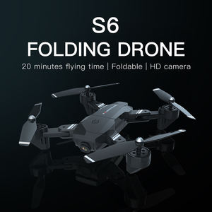 Meilleures ventes S6 2.4G 4k 6 axes Gyroscope Double caméra Drone Mini quadricoptère RC à flux optique Point fixe avec 5 millions de pixels - Product Image 3