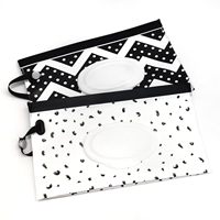 Portable Rechargeable Bébé Distributeur De Lingettes Titulaire Conteneur Distributeur De Lingettes Réutilisable Voyage Lingette Humide Poche