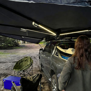 Auvent autoportant 270 pour voiture avec éclairage LED, type aile de chauve-souris, auvent autoportant Foxwing, tente de toit de voiture à poteaux en aluminium - Product Image 4