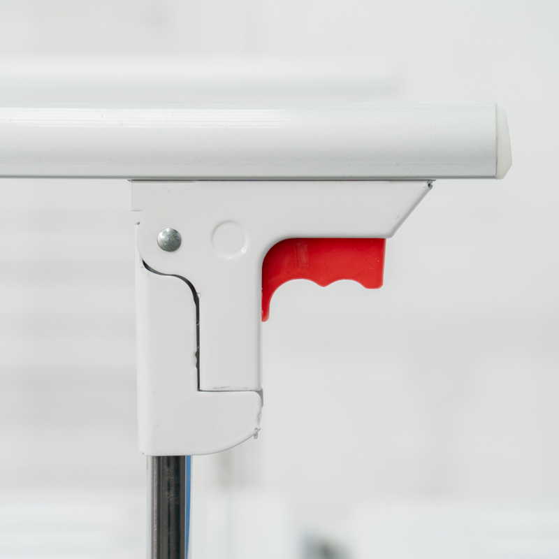 MN-MB006 Мебель для больницы Медицинская кровать с новыми ABS поручнями Одинарный кривошип Ручная кровать