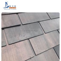Solution imperméable durable de toiture d'aspect naturel de tuiles de toit d'ardoise pour des villas et des maisons résidentielles
