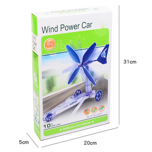 Kit d'expérimentation scientifique automobile en ABS durable avec hélice, projet d'apprentissage Montessori pratique, unité de découverte d'ingénierie junior en boîte - Product Image 5