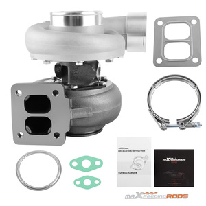 Turbocompressore Universale MaXpeedingrods GT45 T4 V-band 600+hp in Alluminio per la Maggioranza dei Motori da 4.0L - 6.0L 1.05 A/r - Product Image 2