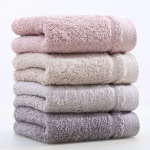 Hand Towel Custom Logo Wholesale Soft Clean Cotton Face Cloth 100% Cotton Bath Private Label Supplier Good Quality Towels