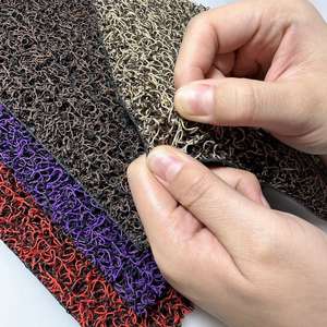 Tapis en PVC en rouleau de 15 mm <span class=keywords><strong>d</strong></span>'épaisseur / Tapis shaggy / Tapis antidérapant pour chambre à coucher, salle de bain, hôtel, cuisine, <span class=keywords><strong>camping</strong></span> - Product Image 4