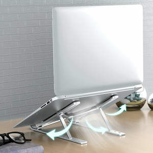 Hauteur Réglable Table Ordinateur <span class=keywords><strong>Portable</strong></span> Stand Portant Alliage D'aluminium 20KG Statut Matériel Origine Type Taille Produits Pouces Place - Product Image 3