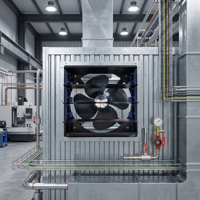 Hot Selling 250mm 10 Inch Square Louver Industrial Wall-Mounted Axial Aluminum Alloy Copper Wire Motor Two Ball Exhaust Fan