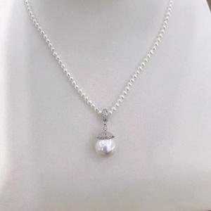 จี้เงินแท้ S925 สำหรับใส่ลูกปัด DIY ขนาด 10-13 มม. ทรงกลม สำหรับสร้อยคอหยก รุ่น 31025 - Product Image 4