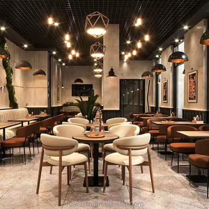 Mobilier de loisirs d'extérieur durable pour hôtels Cafés Dessert Shops-Tables de style européen Chaises pour manger à l'extérieur - Product Image 5