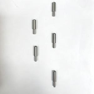 Step Dowel <b>Pins</b> Standard Cylindrical Head Shouldered For Positioning General Use 519 Silver - Product Image 1