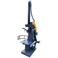 Fendeuse de bûches verticale avec prise de force/moteur électrique et attelage à 3 points, hauteur de fendage réglable de 550/1050 mm pour le travail du bois à domicile