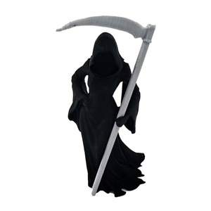 Statua della Morte in Versione Femminile Stampata in 3D, Stile Gotico Retrò, Morte in Plastica in Stile Fantasy Oscuro con Falce - Product Image 2