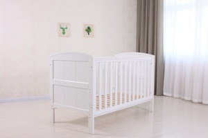 Berceau en bois massif naturel simple et moderne OEM pour la maison, la chambre à coucher, l'école pour enfants et bébés, sans danger pour les enfants - Product Image 2