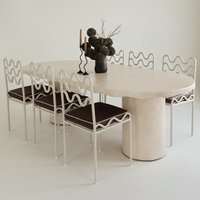 Mobilier commercial de luxe Chaise de salle à manger de mariage d'hôtel à cadre ondulé en métal chaise de coiffeuse de chambre à coucher rembourrée en velours