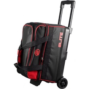 Sac de bowling BSCI Factory Prime à double roulettes et 2 compartiments, avec grand compartiment séparé pour chaussures de bowling et poignée rétractable - Product Image 4