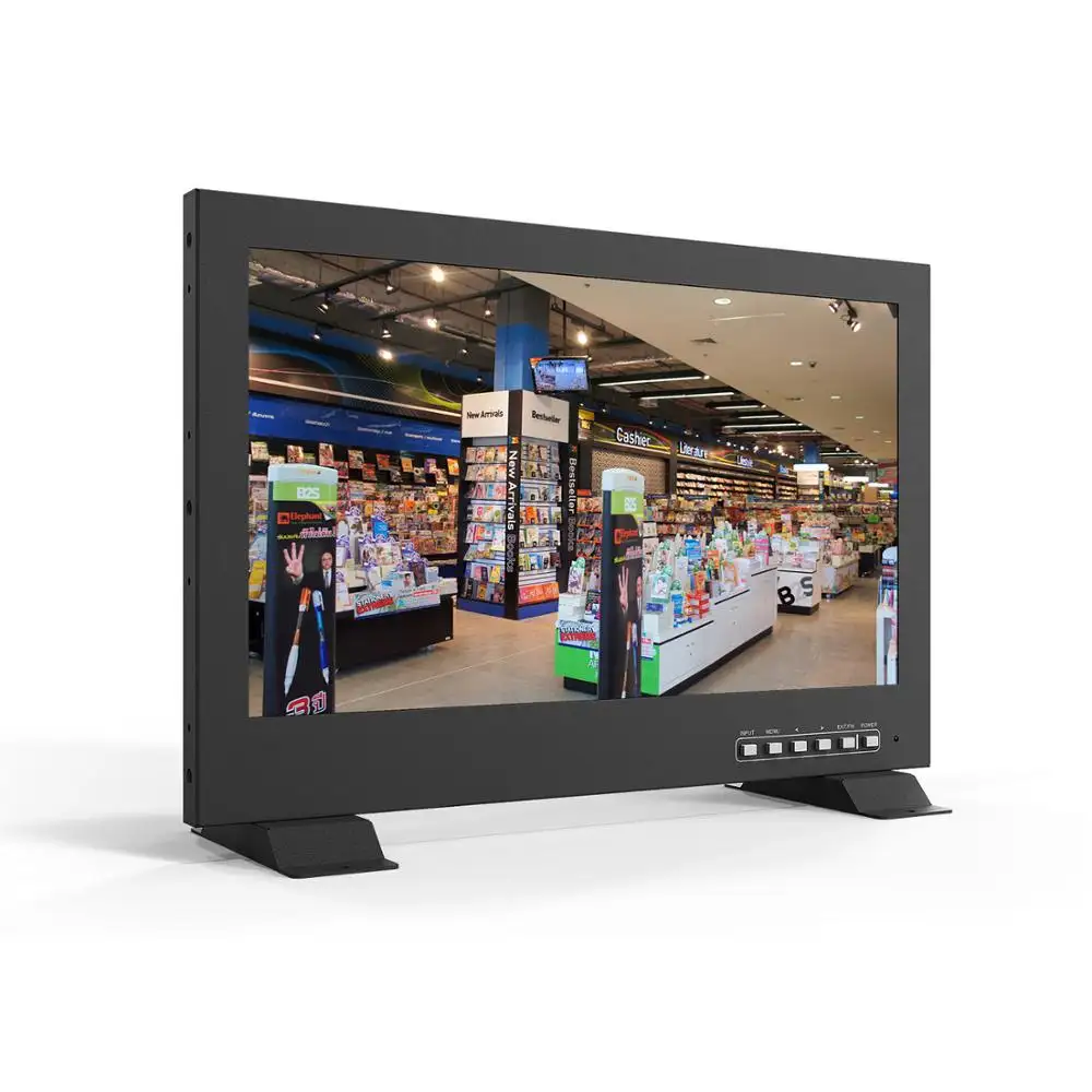 LILLIPUT 15 inch sdi monitor desktop security camera system CCTV monitor with HD SDI VGA input Full HD marketing display