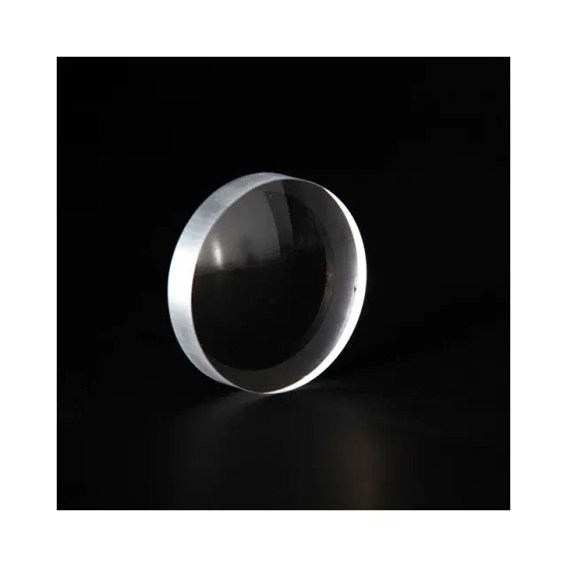 중국 제조업체 제공 구형 광학 유리 석영 Bk7 직경 90mm 초점 거리 240mm 대형 양면 볼록렌즈
