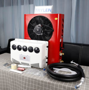 Vente chaude 800W Puissance Électrique Semi-Remorque Cabine Nouveau 24V <span class=keywords><strong>Parking</strong></span> Climatiseur pour Camion Réfrigération - Product Image 2