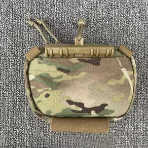 Riñonera Táctica Molle de Nylon con Cierre de Cremallera, Bolsa Multifuncional Impermeable para Cargadores, para Pecho y Cintura, EDC - Product Image 4