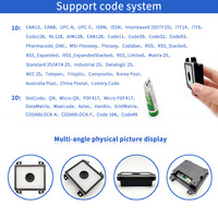 Lecteur de codes-barres carré EMT8750S 1D/2D USB CMOS Sensor Barcode Scanner Module en stock