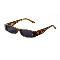 Mode Étroit Rectangle Lunettes De Soleil pour Femmes Hommes À La Mode Vintage Léopard Cadre Lunettes De Soleil En Gros Lunettes De Soleil UV400 STY4411D