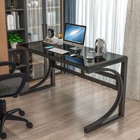 Ensemble de chaise et bureau d'ordinateur multifonctionnel simple, bureau de jeu pour les joueurs de PC, table d'étude pour les étudiants, bureau d'écriture pour le bureau à domicile