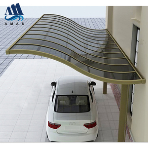 Auvent de balcon, <span class=keywords><strong>terrasse</strong></span>, garage, abri de voiture, grande auventureuse en aluminium étanche Amas - Product Image 1