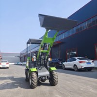 Minipala Gommata Elettrica 4x4 CE 500kg con Batteria, Nuova, per Giardino e Fattoria, con Articolazione, per Vendita all'Ingrosso
