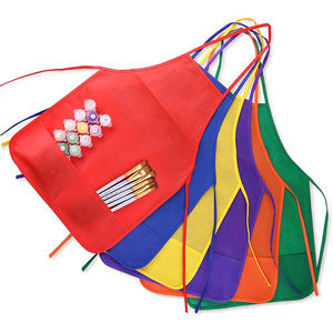 ผ้ากันเปื้อนแบบไม่ทอสำหรับเด็ก,ผ้าไม่ทอกันน้ำแบบใช้แล้วทิ้งมีสีสัน - Product Image 1