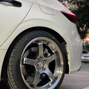 Auroad # Llantas de Aleación 3231 de 15, 16, 17 y <span class=keywords><strong>18</strong></span> Pulgadas, <span class=keywords><strong>5</strong></span> Radios, Estilo JDM, Borde Profundo, 4x100, 5x100, 5x114.3, Precio Económico - Product Image 6