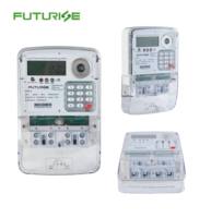 Meter Listrik Prabayar STS Satu Fasa dengan Keypad dan Komunikasi Nirkabel RF/LoRa, Kompatibel dengan Sistem Vending AMR AMI