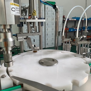 Tự động PLC điều khiển bánh răng điều khiển nhớt làm đầy chất lỏng máy đóng nắp cho các loại tinh dầu nước giải khát hóa chất hai năm - Product Image 2