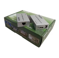 4K HDMI Extender 100M 330FT Cat5e/Cat6 Ethernet Câble HDMI Émetteur Récepteur pour PC Bleu pour PS4 Lecteur DVD TV Affichage Vidéo