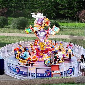Funfair Rides Atracción Máquina de entretenimiento Equipo de parque Manege al aire libre Spin Car Kiddie Rides - Product Image 2