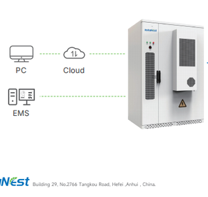VoltaNest personalizado 200kWh LiFePO4 inversor solar híbrido sistema BMS refrigeración por aire fuera de la red almacenamiento de energía comercial Industrial - Product Image 2