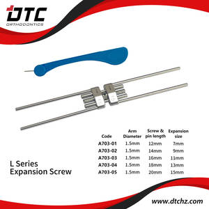 Vis d'expansion orthodontiques DTC, vis d'expansion Hyrax de haute qualité pour laboratoire dentaire - Product Image 2
