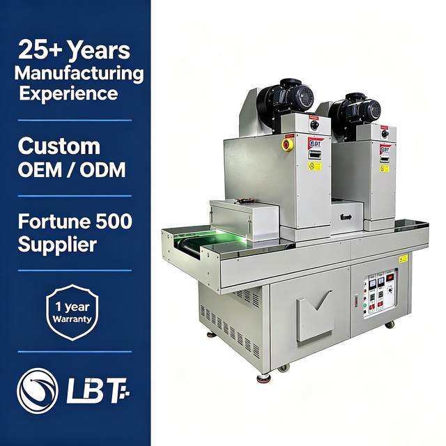 Double Lamp UV Curing Machine, Conveyor UV Curing System for PCB, TP, CTP, Electronic Component with High Intensity UV Lamps